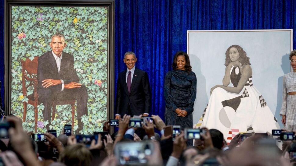 Barack et Michelle Obama : leurs portraits ne font pas l’unanimité