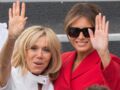 Photos - Brigitte Macron et Melania Trump rivalisent d'élégance pour leurs retrouvailles