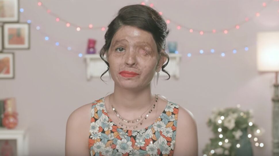 Défigurée à l'acide, cette indienne défilera à la Fashion Week de New York