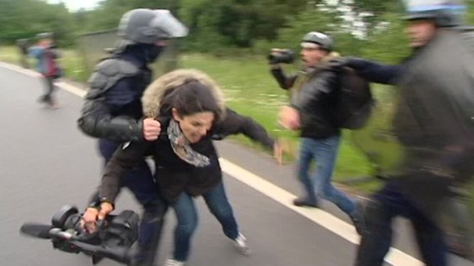 Loi travail : des journalistes victimes de violences policières à Rennes