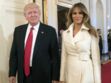 Photos - Donald Trump encore pris en flagrant délit de goujaterie envers sa femme Melania