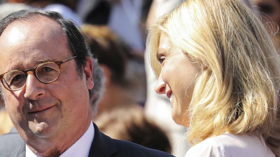 Simplement heureux, François Hollande et Julie Gayet au concert d'Alain Souchon