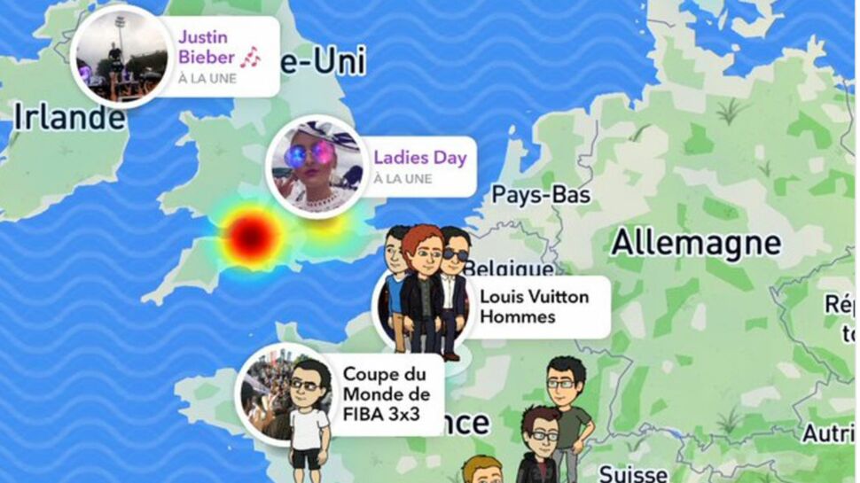Snap map : La géolocalisation sur Snapchat, une nouvelle fonction qui inquiète