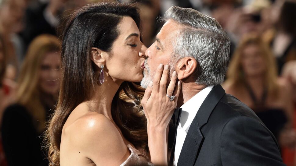Photo - George Clooney ému aux larmes par une bouleversante déclaration d’amour de sa femme, Amal