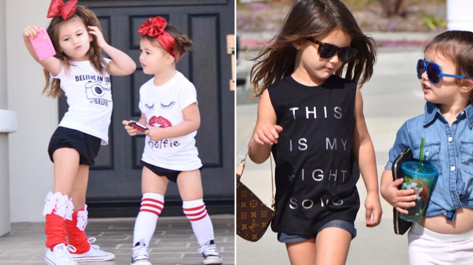 Photos :  Isabella et Scarlett, 2 et 3 ans et déjà blogueuses mode