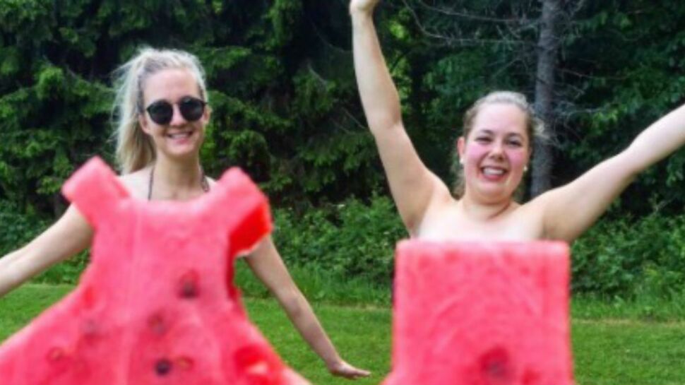 La robe pastèque ou watermelon dress : le nouveau défi incontournable sur la Toile