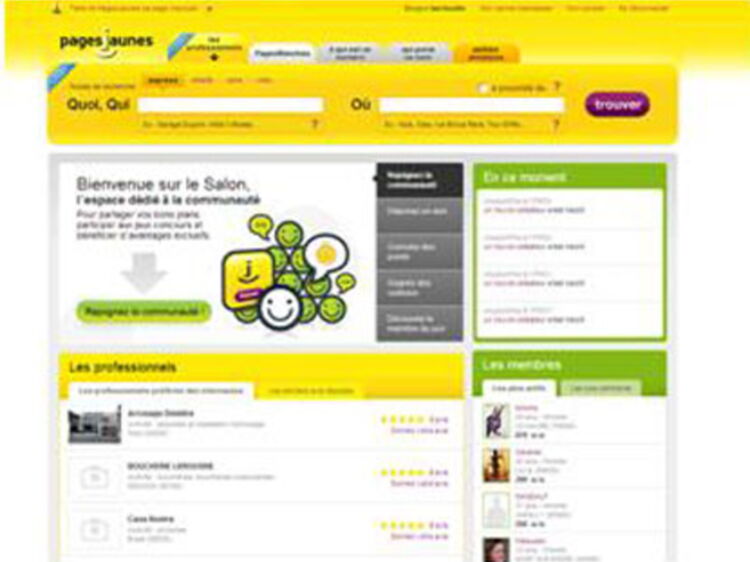 Le nouveau site PagesJaunes.fr est arrivé Femme Actuelle Le MAG