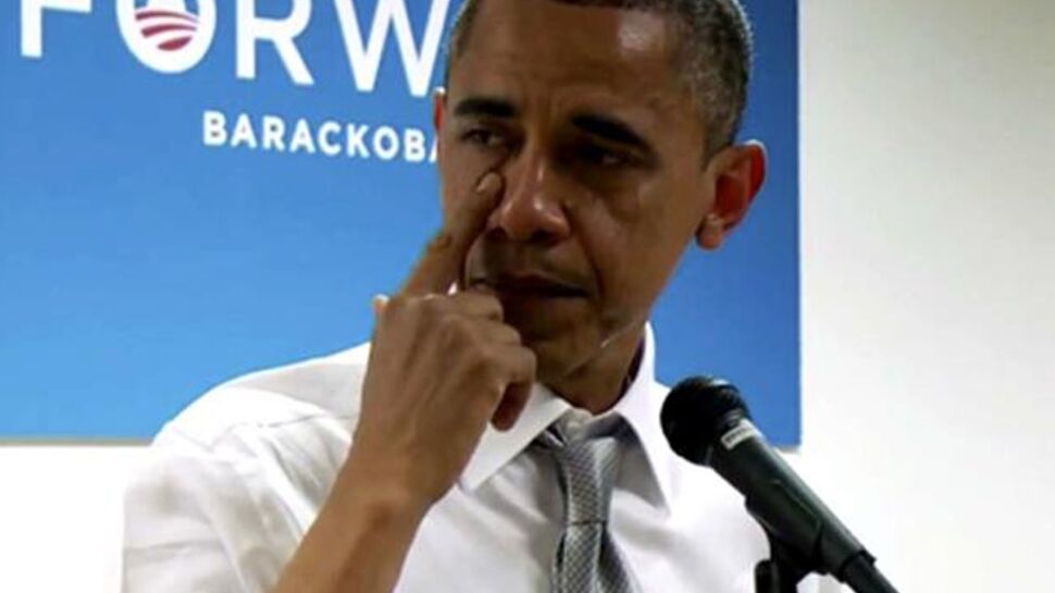 Les larmes de Barack Obama