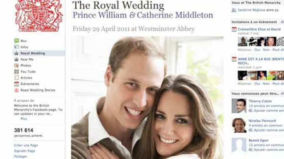Regardez le mariage de Kate et William en live