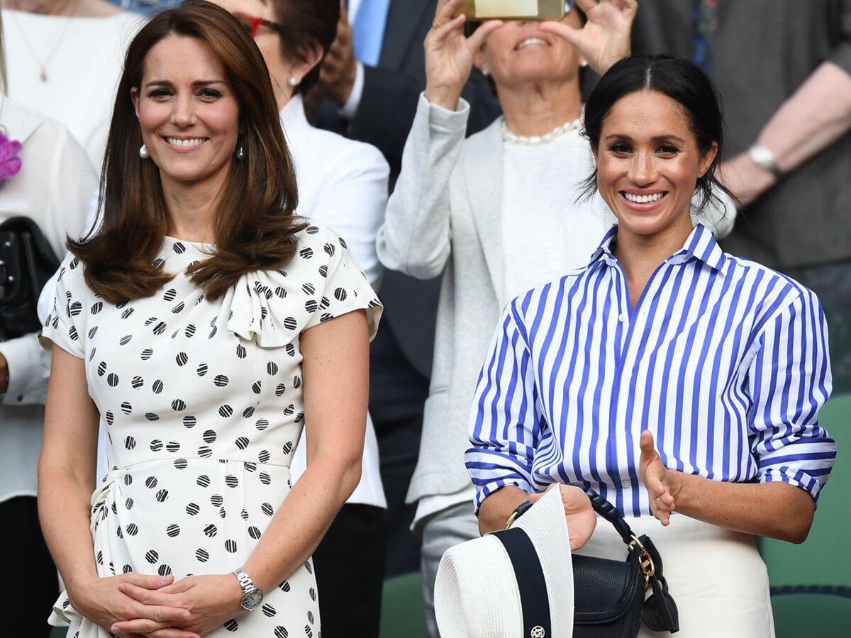 Meghan Markle Et Kate Middleton Meghan Markle et Kate Middleton, amies ou ennemies ? Un photographe royal  répond : Femme Actuelle Le MAG