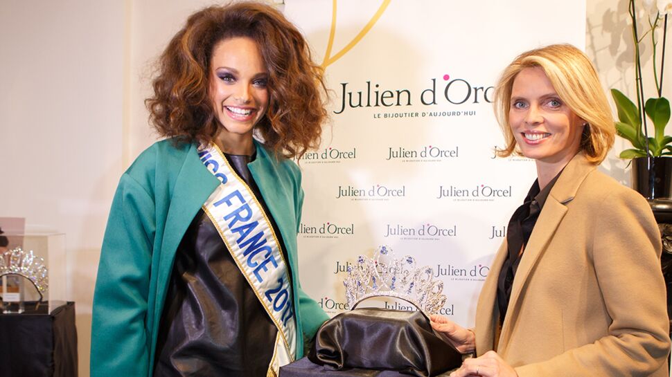 Photos - Miss France 2018 : Alicia Aylies et Sylvie Tellier dévoilent la nouvelle couronne
