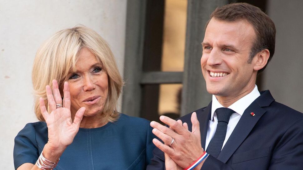 Photo – Un cliché intime et inédit du couple Macron à l'Elysée dévoilé