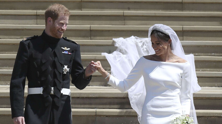 Culture Les Photos Officielles Du Mariage De Meghan Et Harry