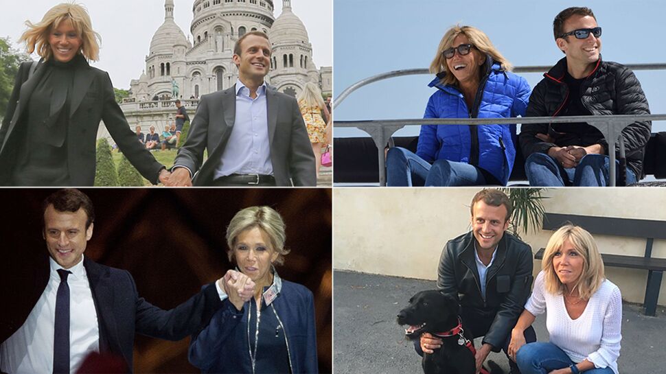Photos - Emmanuel et Brigitte Macron fêtent leurs dix ans de mariage : leur histoire en images