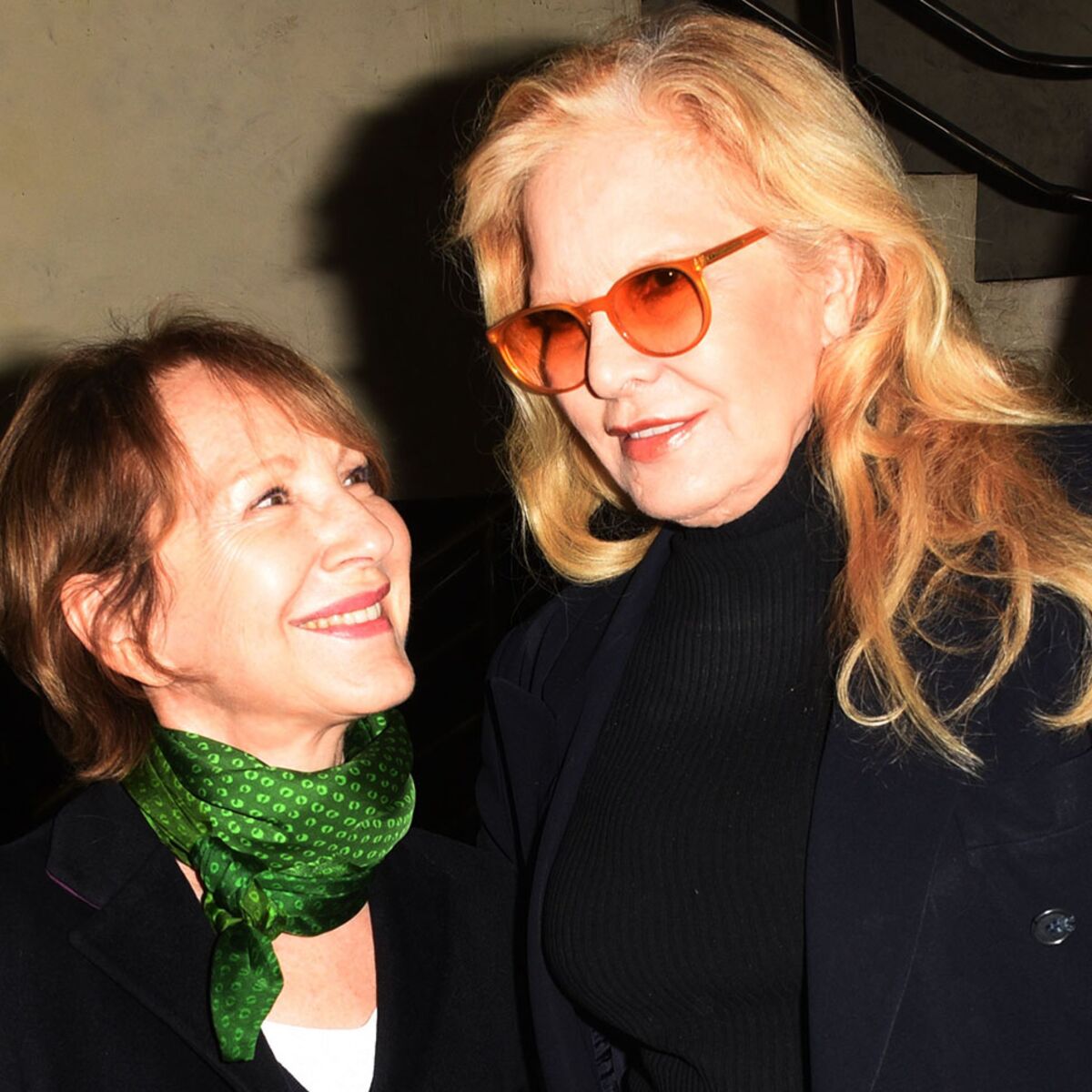 Photos Sylvie Vartan Et Nathalie Baye Les Ex Femmes De Johnny Passent Une Soiree Tres Complices Femme Actuelle Le Mag