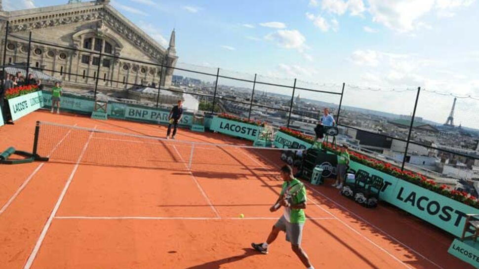 Roland Garros : le match des Galeries Lafayette