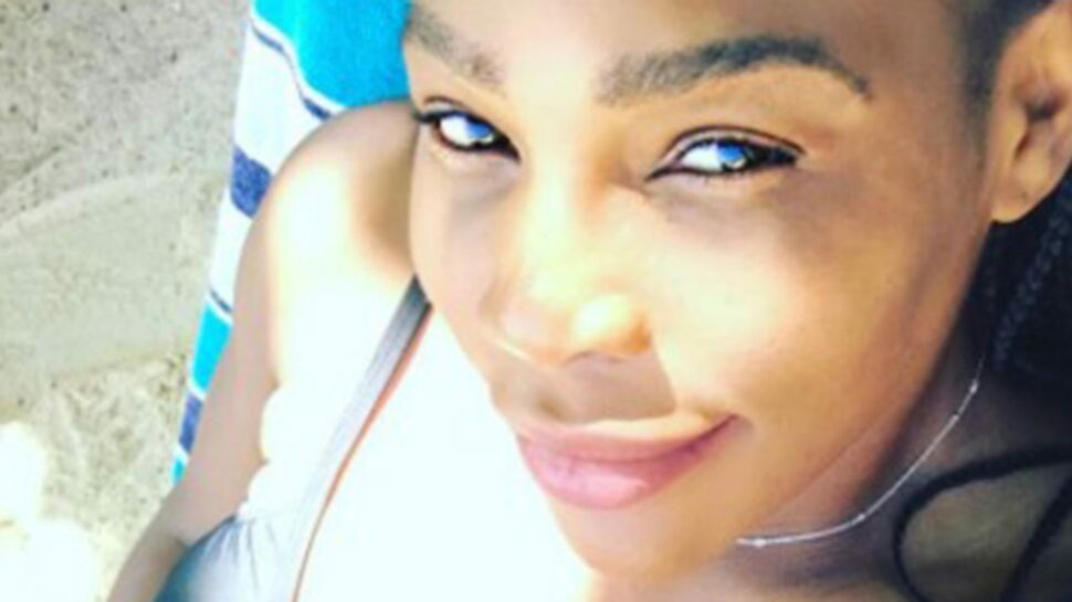 Photos : Serena Williams enceinte et contrainte de parler à son bébé après une remarque odieuse