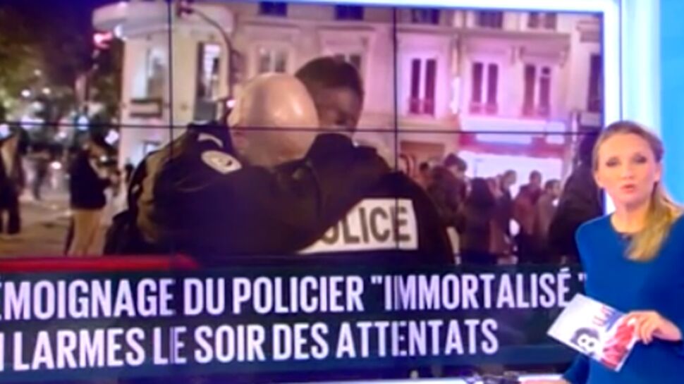 Attentats de Paris: François, le policier en larmes, témoigne