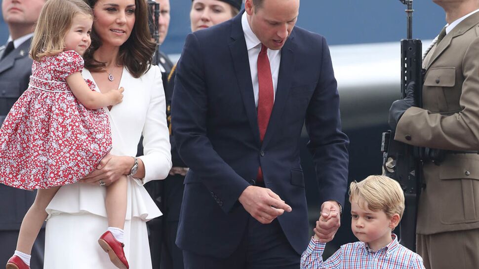 Photos - Kate Middleton et le prince William : leurs enfants, George et Charlotte, superstars en Pologne