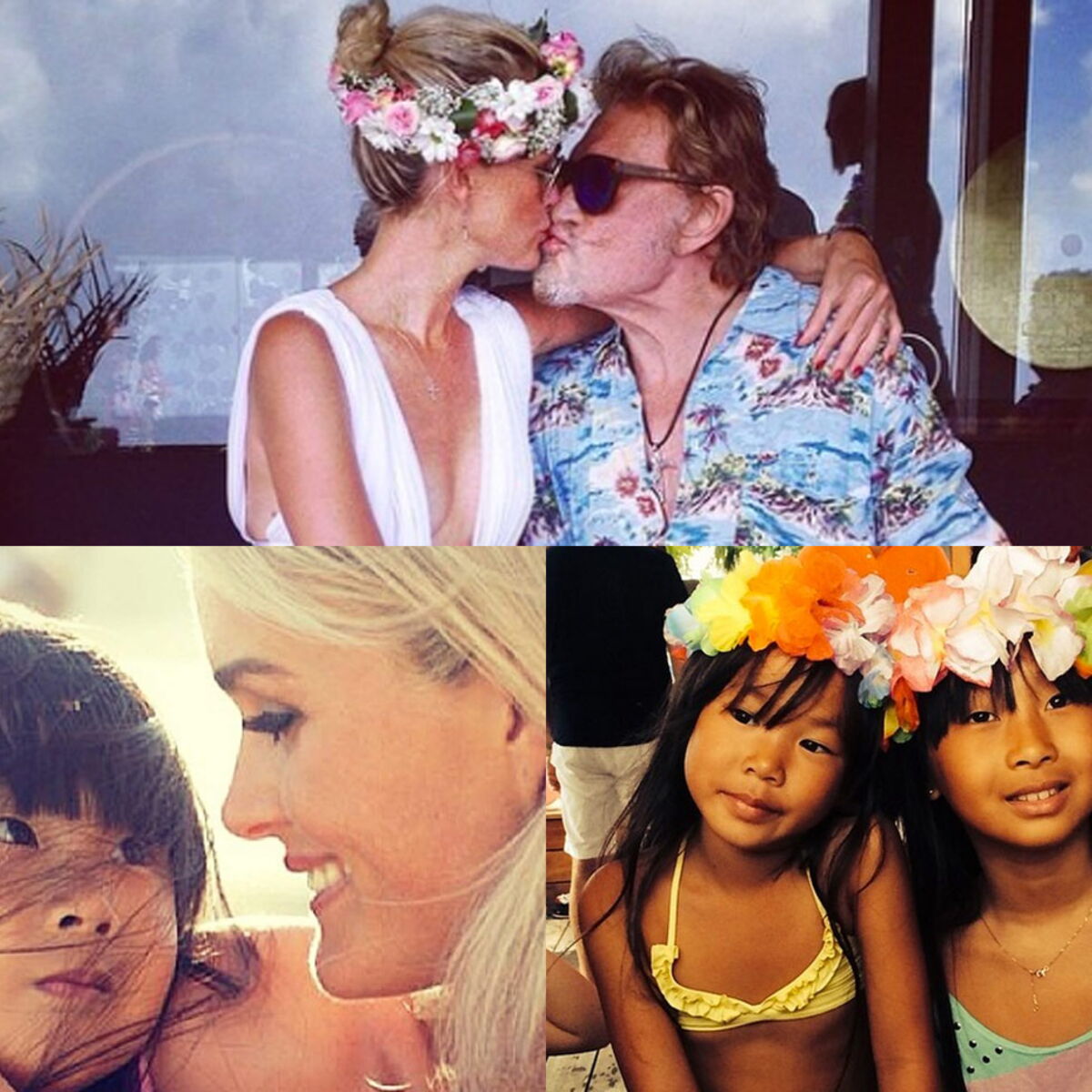 Photos Johnny Hallyday Fete Les 10 Ans De Jade Deja En Famille Femme Actuelle Le Mag