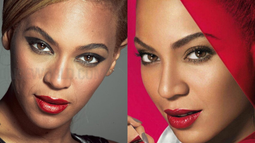 Les Stars Avant Et Apres Retouche Photoshop Femme Actuelle Le Mag