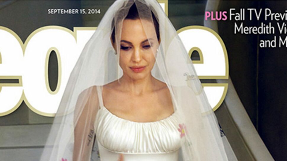 Mariage d'Angelina Jolie et Brad Pitt : enfin les photos du mariage !