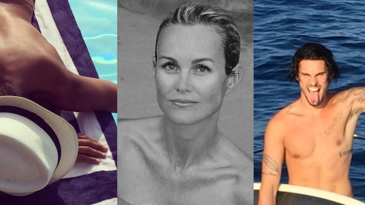 Topless, nu intégral... les stars font monter la température en vacances! :  Femme Actuelle Le MAG