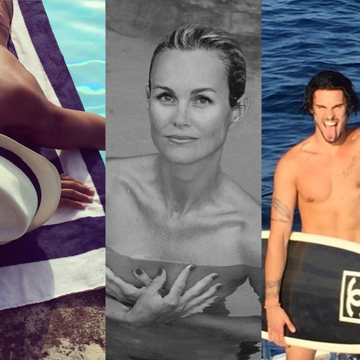 Topless, nu intégral... les stars font monter la température en vacances! :  Femme Actuelle Le MAG