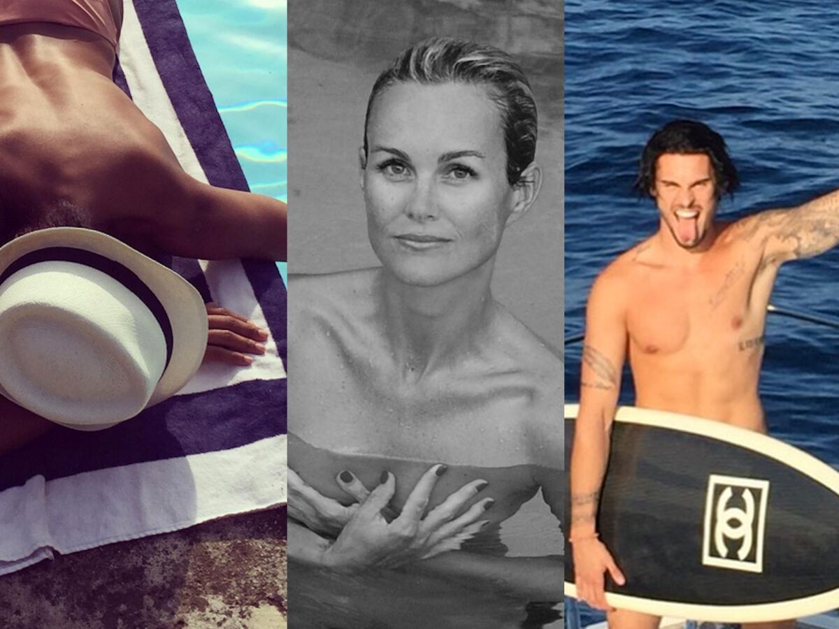 Topless, nu intégral... les stars font monter la température en vacances! :  Femme Actuelle Le MAG