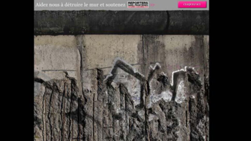 Le Mur de Berlin virtuel à détruire sur internet