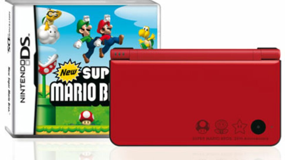 Nintendo sort une DSi XL rouge pour les 25 ans de Mario