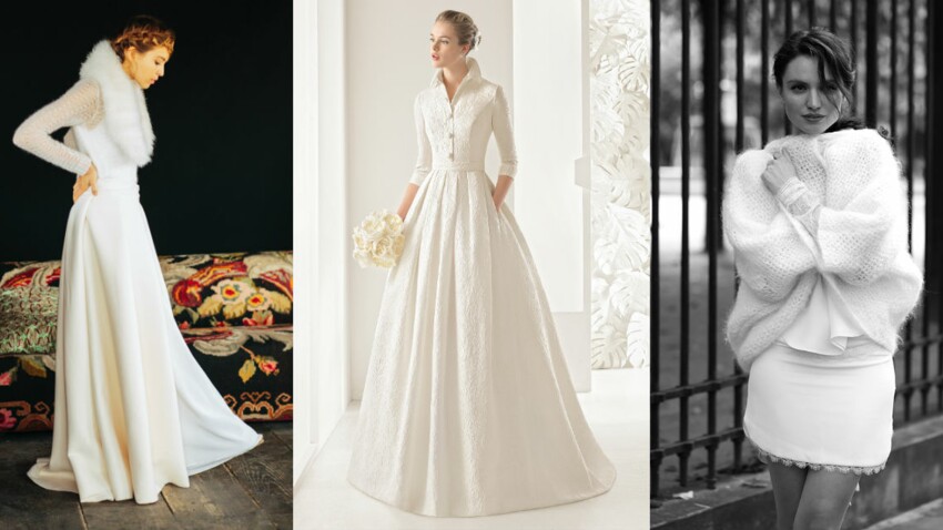 PHOTOS - Mariage d’hiver : 35 robes de mariée féeriques