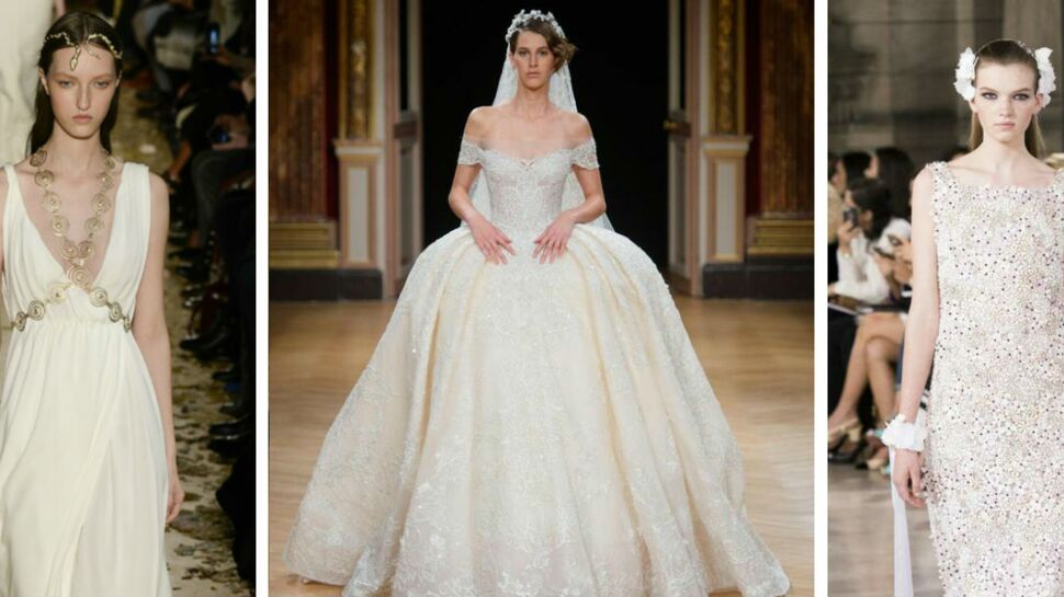 Inspiration : les plus belles robes de mariée haute couture repérées sur les défilés