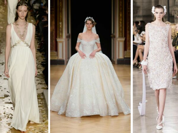 Inspiration les plus belles robes de mariée haute couture repérées sur les défilés