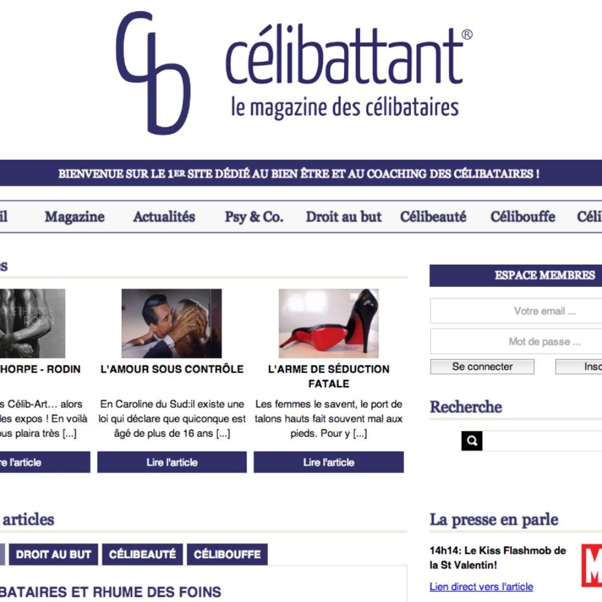 Celibattant Un Site Qui Vous Fera Aimer Le Celibat Femme Actuelle Le Mag