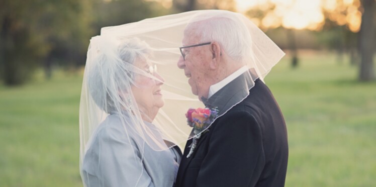 Un Couple Celebre Ses 70 Ans De Mariage En Photos Femme Actuelle