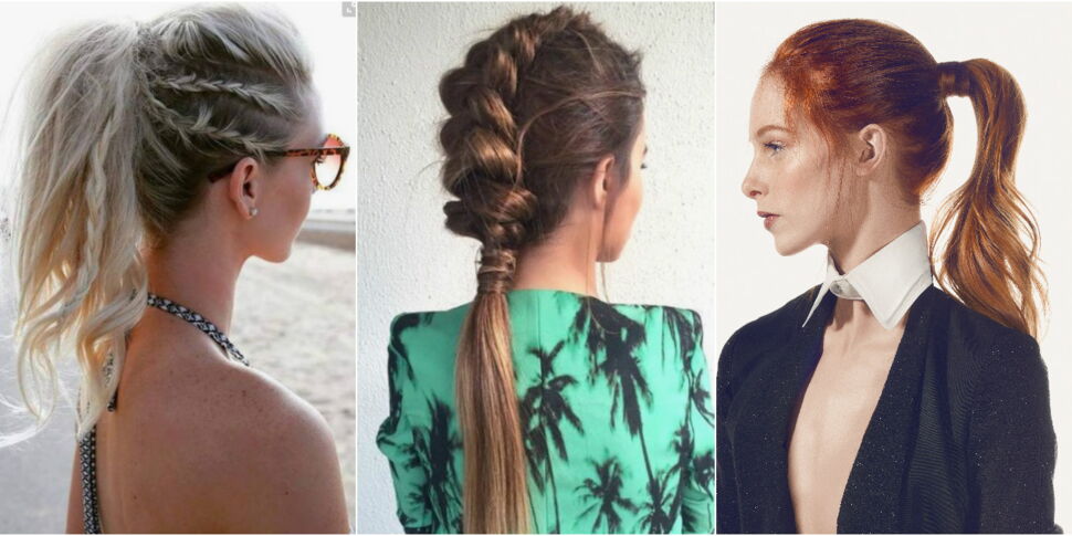 20 idées de queues-de-cheval originales repérées sur Pinterest : Femme