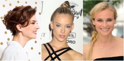 20 Coiffures Faciles Pour Cheveux Courts Femme Actuelle Le Mag