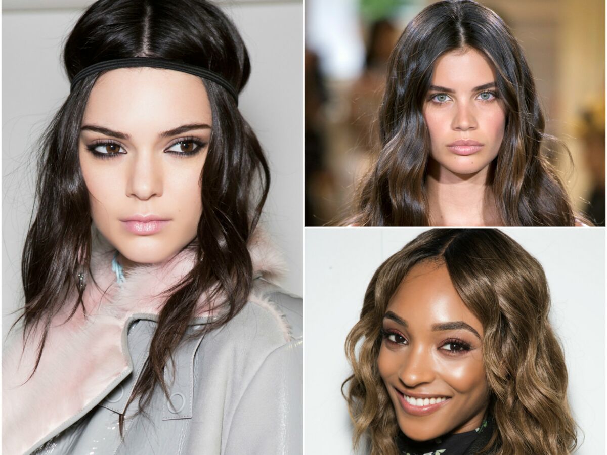 Coiffure Raie Sur Le Coté Femme 20 idées de coiffures avec une raie au milieu : Femme Actuelle Le MAG
