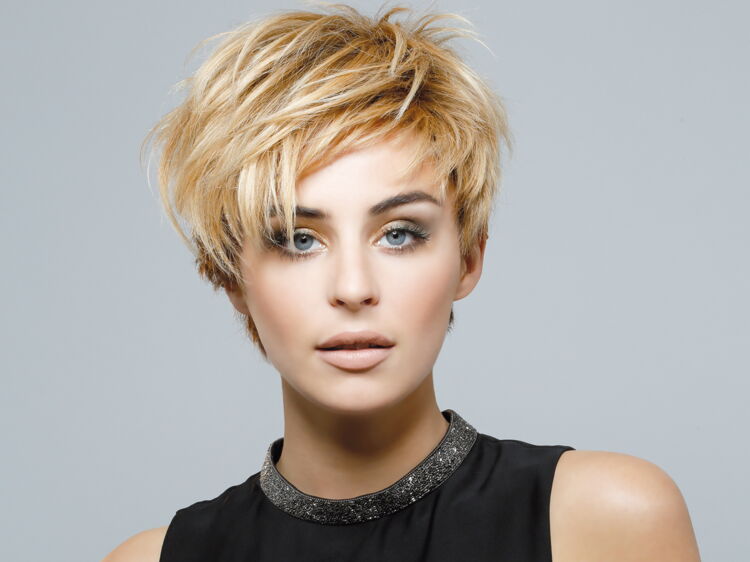 Astuce coup de jeune  la coupe courte méchée  Femme Actuelle Le MAG