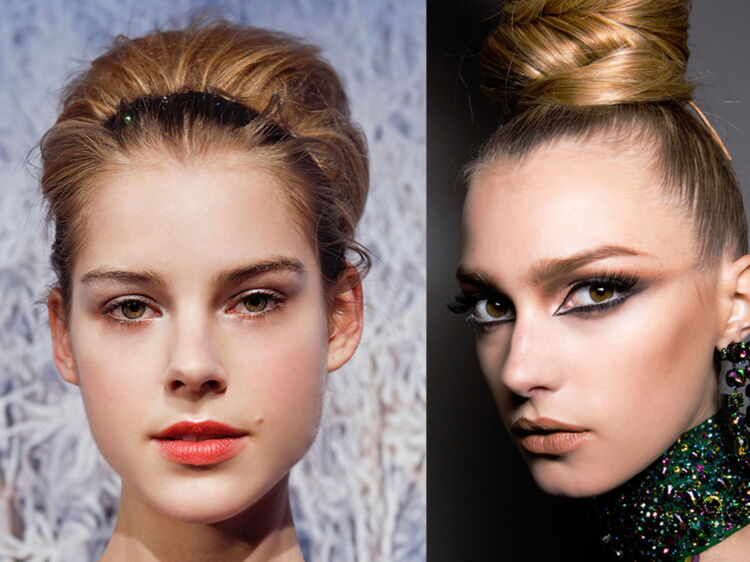 Coiffures de fêtes  nos 20 idées de chignons tendance  Femme Actuelle