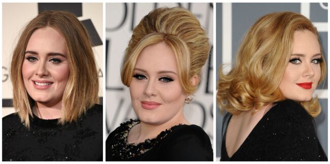 Adele : inspirez-vous de ses looks coiffure et make-up