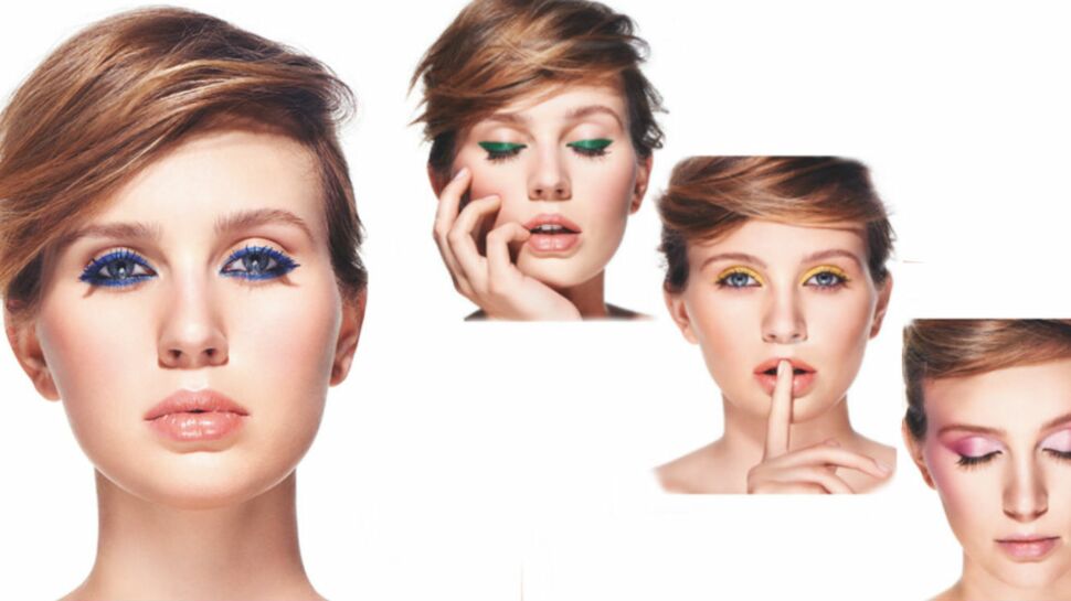 Maquillage d'été : 4 idées de look pour oser la couleur