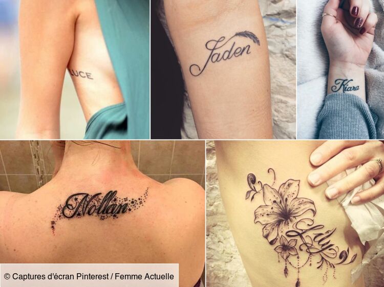 10 Idées De Tatouages Prénom Femme Actuelle Le Mag