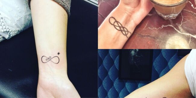 Tendance : 20 tatouages infini repérés sur Instagram