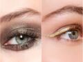 Maquillage de fête : smoky pailleté ou eyeliner doré ?