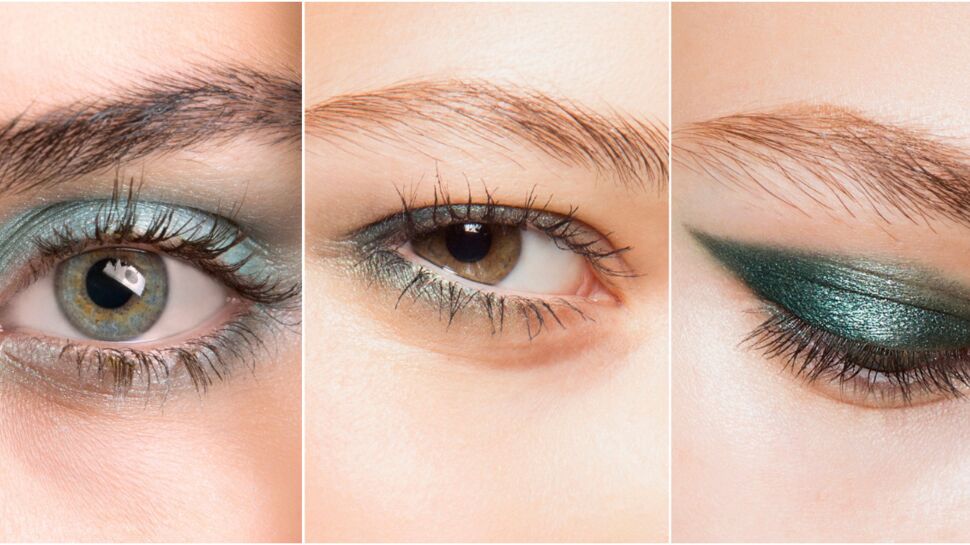 3 façons de porter un joli maquillage vert cet été