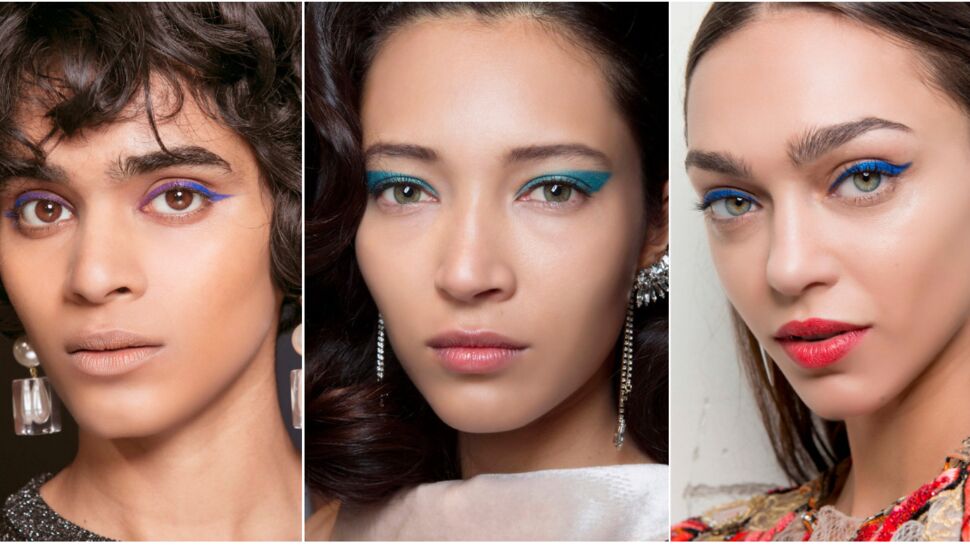 Maquillage : 3 façons de porter l’eyeliner bleu