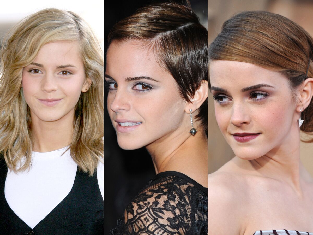 Emma Watson : son évolution capillaire en images : Femme Actuelle Le MAG