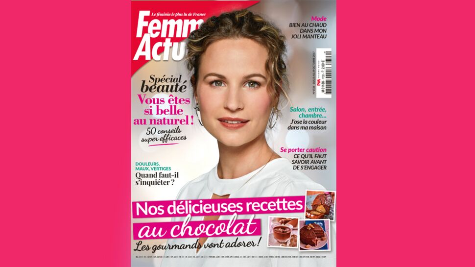 Le magazine Femme Actuelle fait poser une de ses journalistes en couverture: une première !